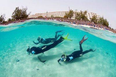 Snorkelling in Lanzarote